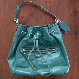 Green Coach Bag